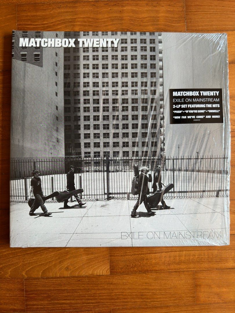 Matchbox Twenty Exile on Mainstream 2LP White limited Vinyl, Hobbies