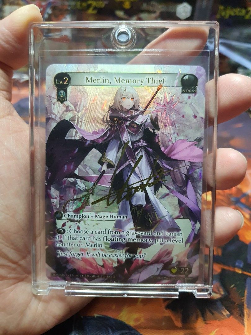 その他 grand archive tcg Merlin CSR Merlin, Kingslayer (Fractured Crown) - Index - Grand Archive