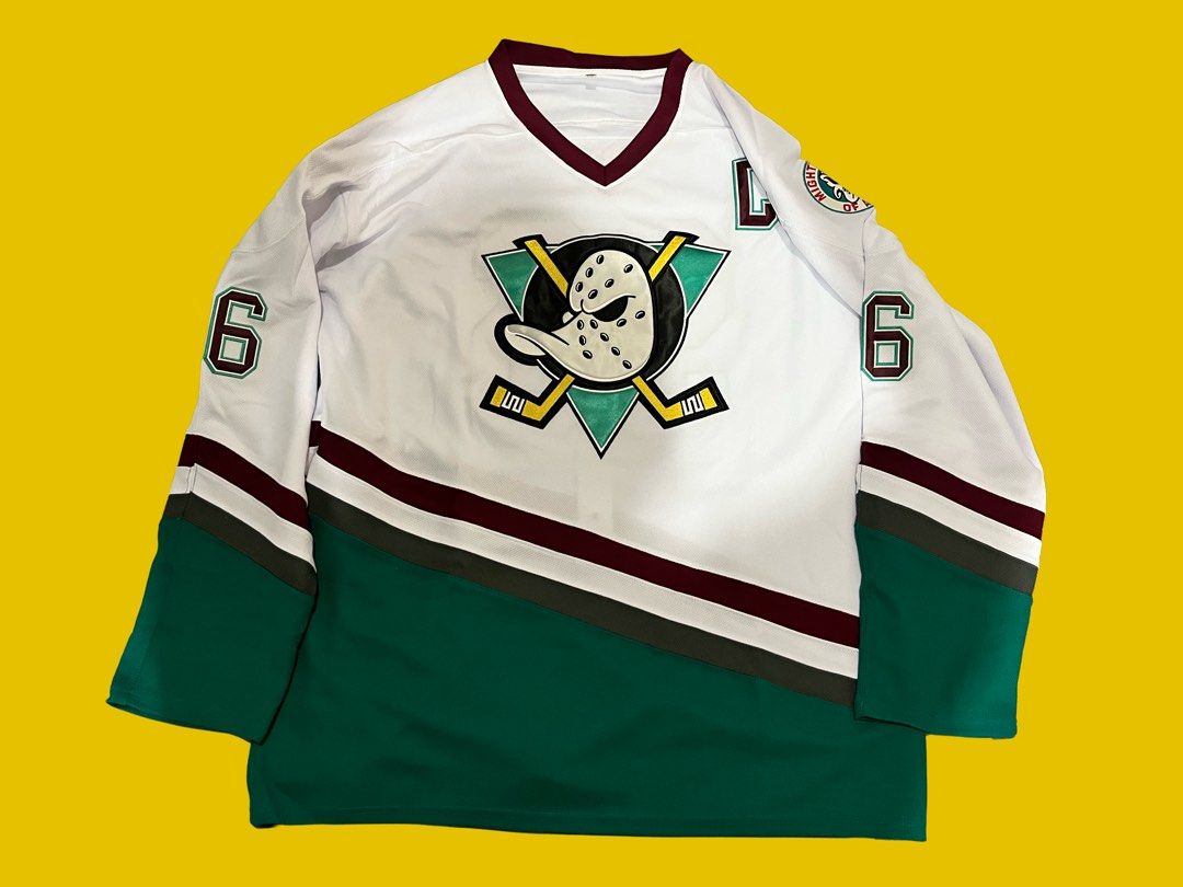 White mighty ducks jersey online