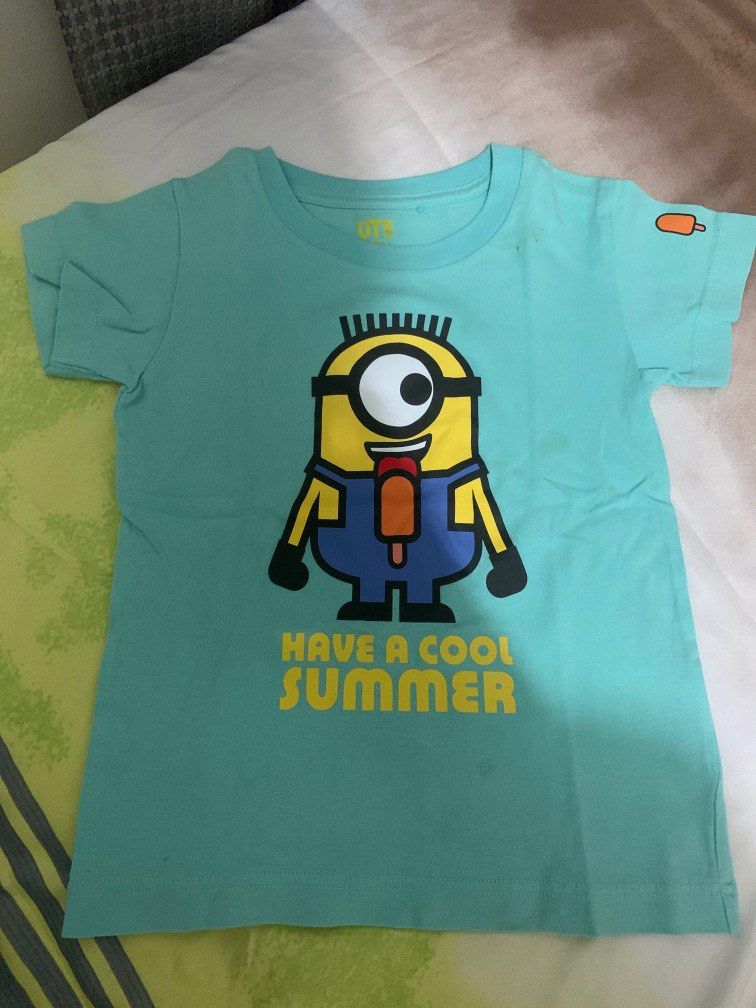 Minion uniqlo shirt on Carousell