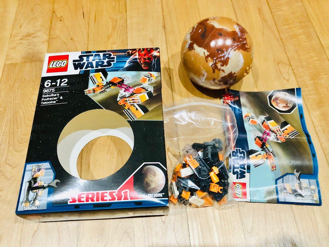 Lego star wars sebulba's podracer and tatooine 9675 clearance