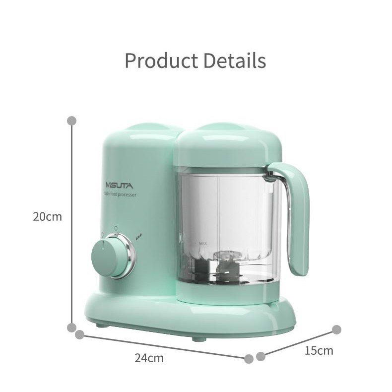 MISUTA 4 in 1 Baby Food Processor Blender and Steamer, Babies & Kids