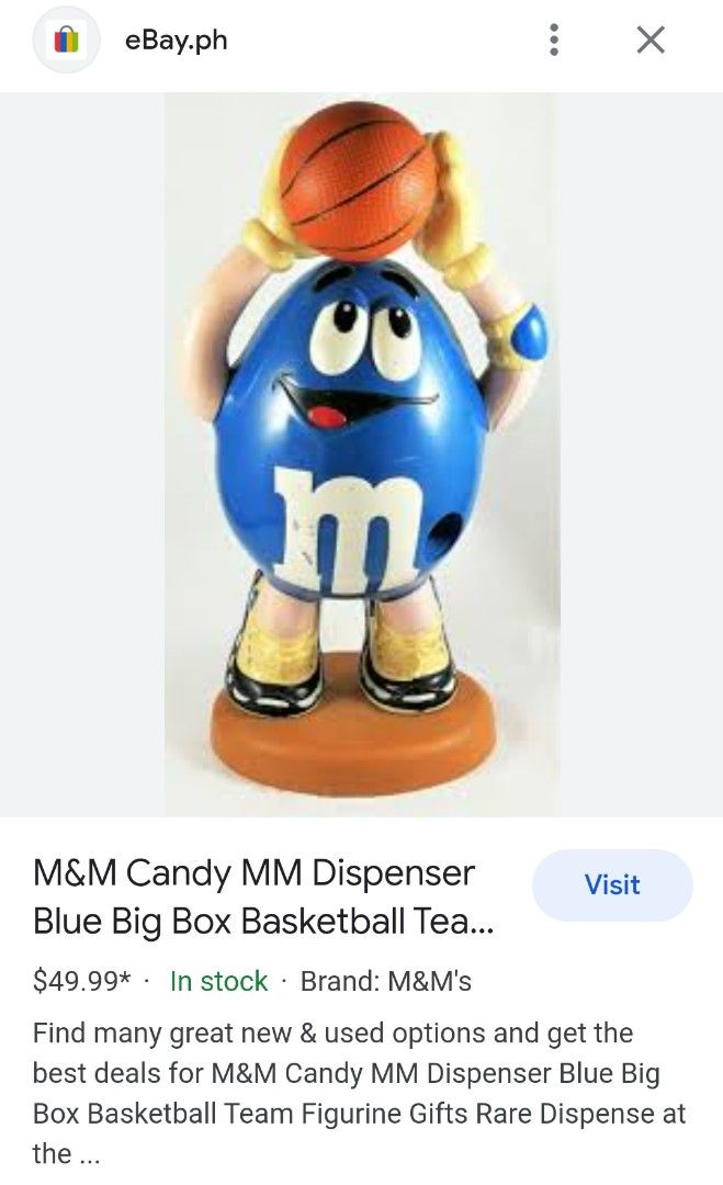 M&M's Figure 5 Set CANDY Character m&m Mini PVC Collectible  Toy Japan New