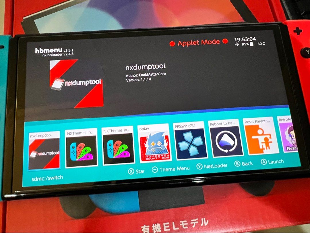 MODDED/JAILBREAK NINTENDO SWITCH OLED (Unlimited Free Games, with 512GB