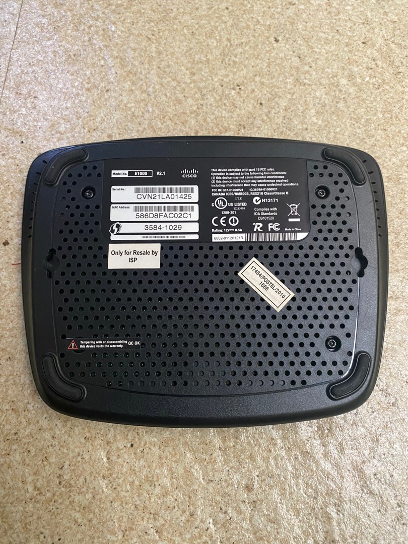 Modem Cisco Linksys E1000 on Carousell