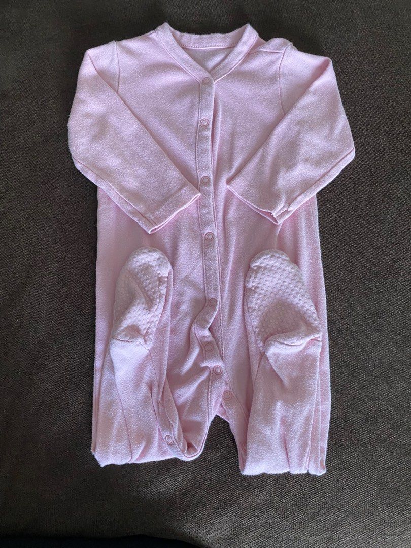 Mothercare terry hot sale towelling sleepsuits