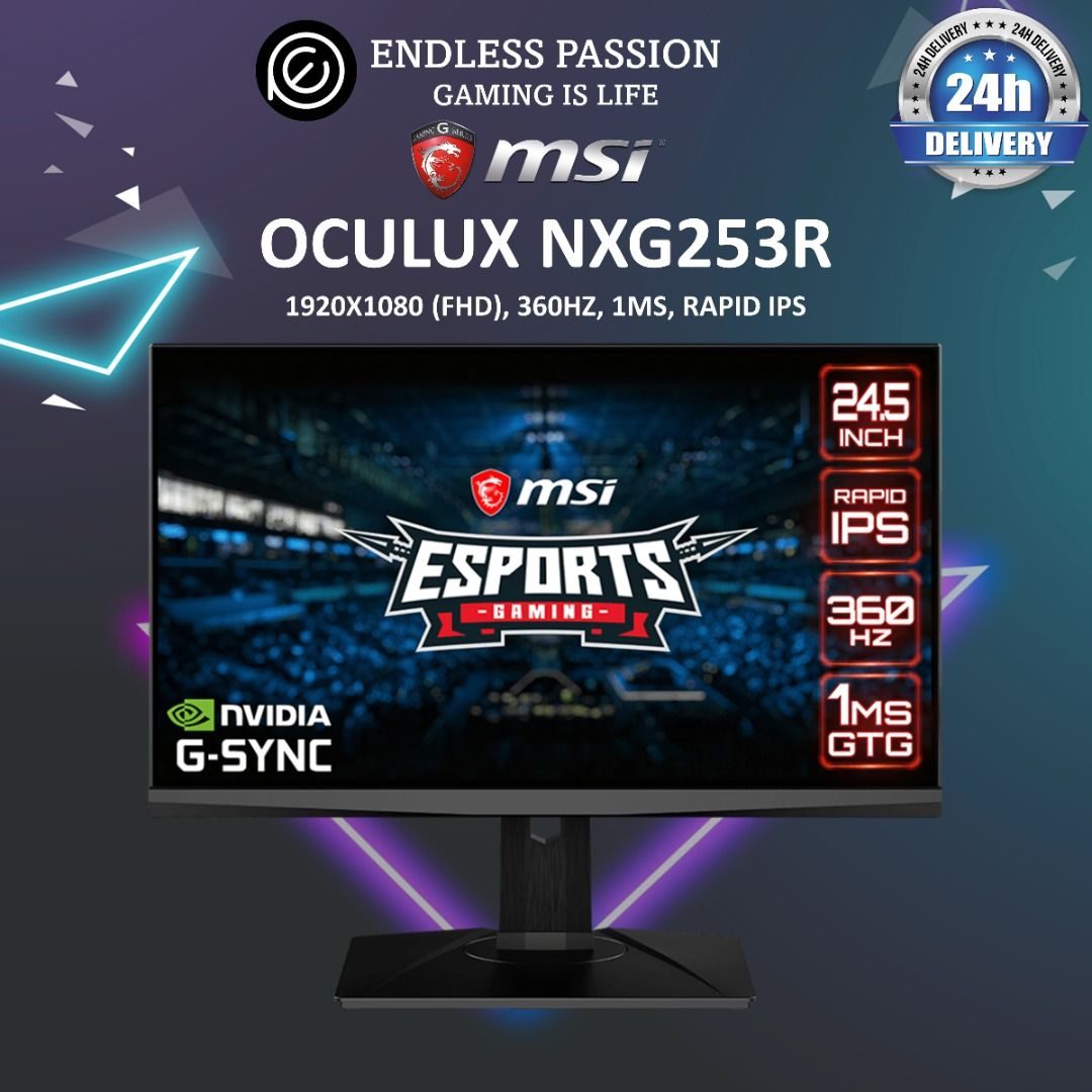 Overview Oculux NXG253R