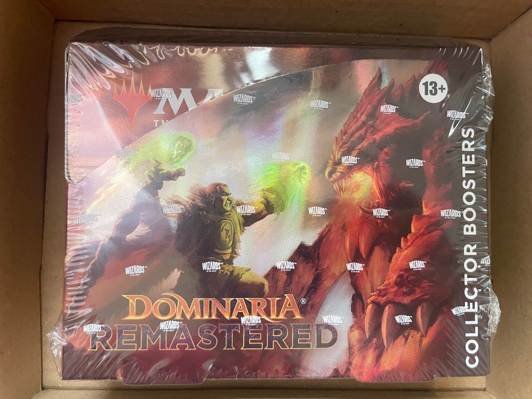 MTG Collector Booster Box (SEALED) march of the machines double masters,  Hobbies & Toys, Toys & Games on Carousell