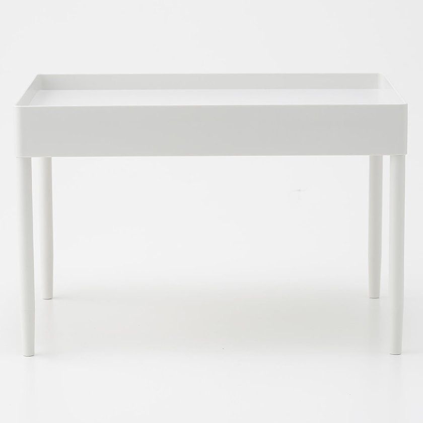 MUJI ABS A4 Tray with Legs White, Furniture & Home Living, Home
