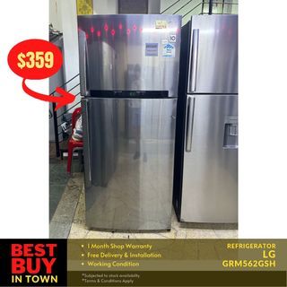 MUST BUY! LG 416L Refrigerator GR-M562GSH (93410)