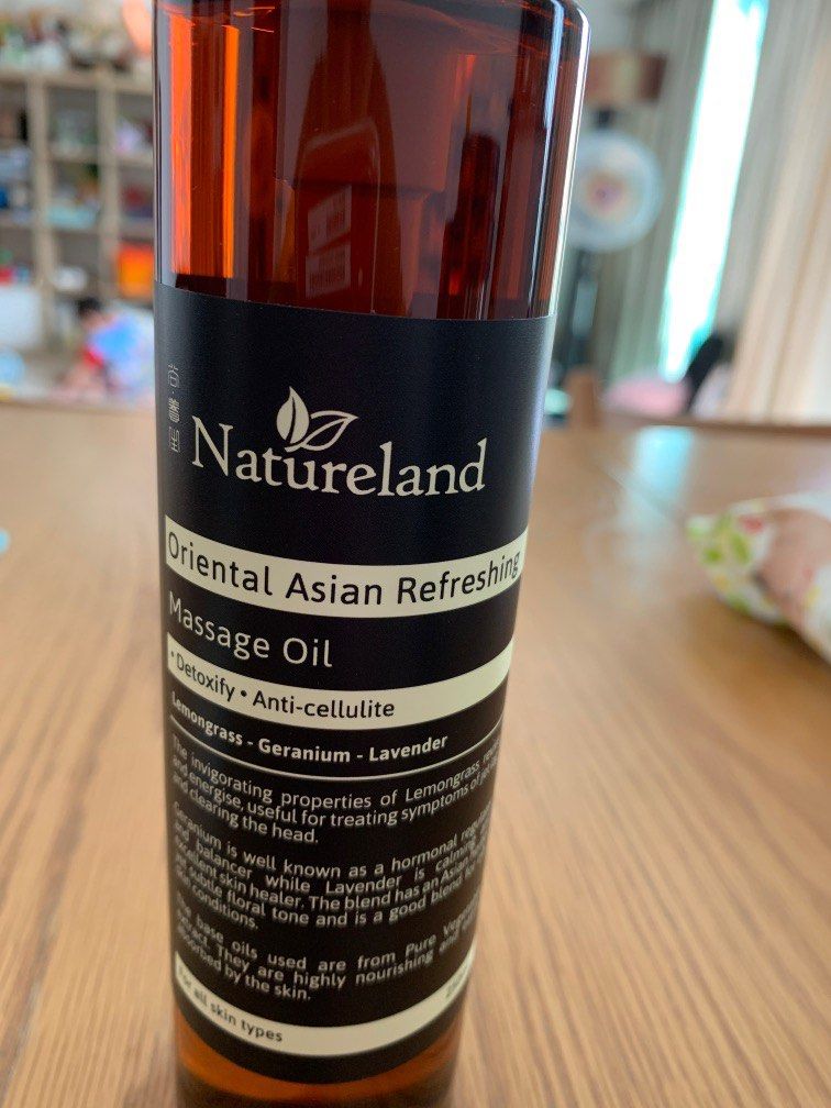 Natureland massage oil Oriental Asian Refreshing, Health & Nutrition