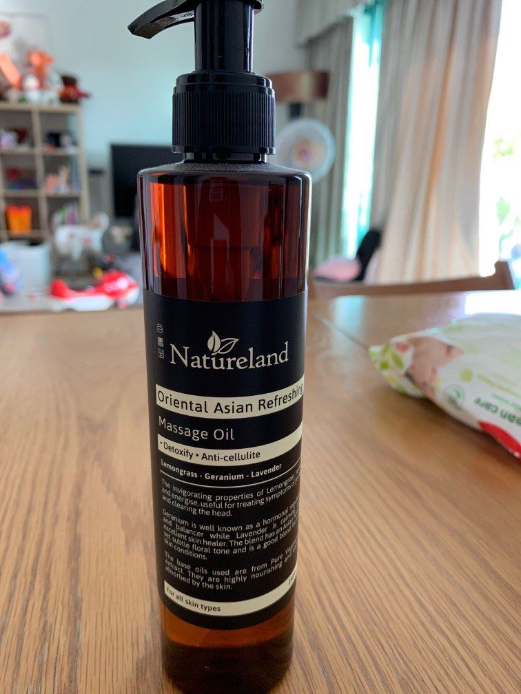 Natureland massage oil Oriental Asian Refreshing, Health & Nutrition