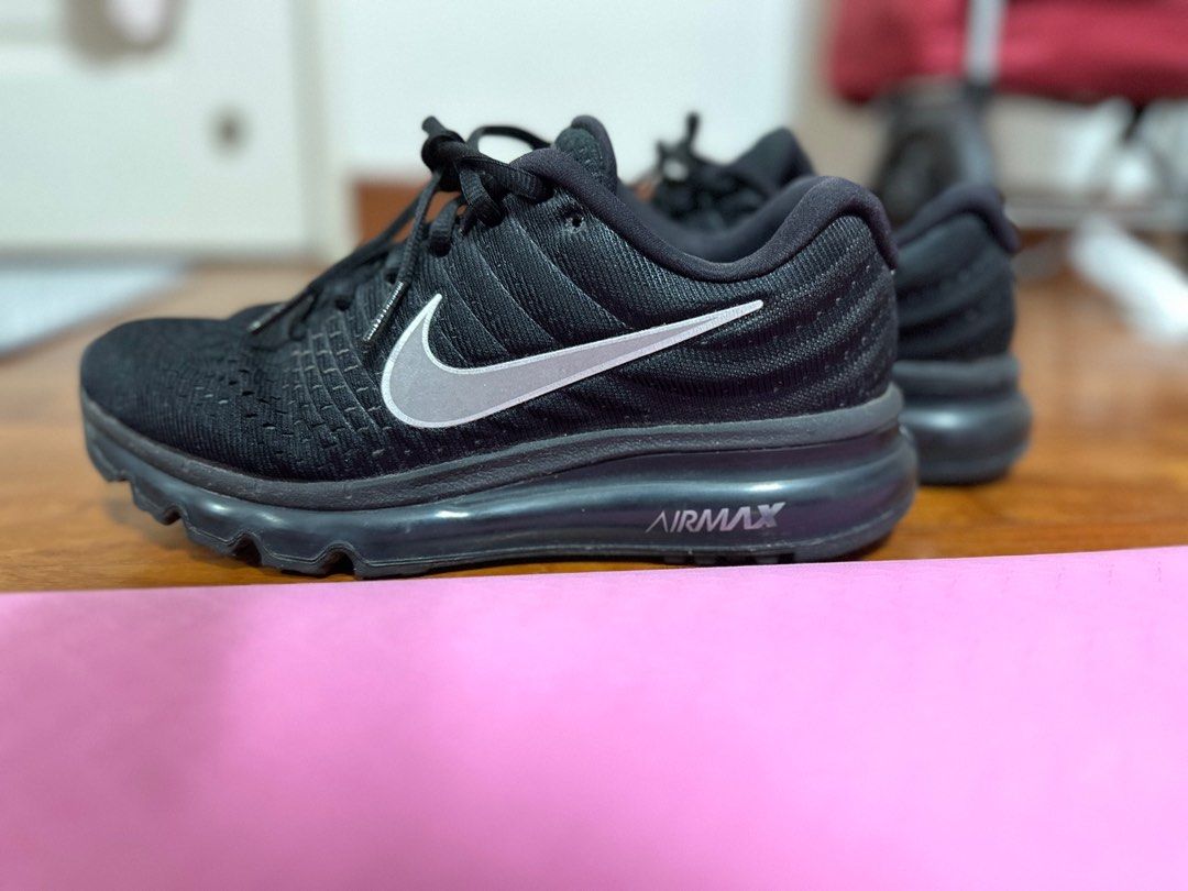 Nike air max clearance 2017 triple black womens