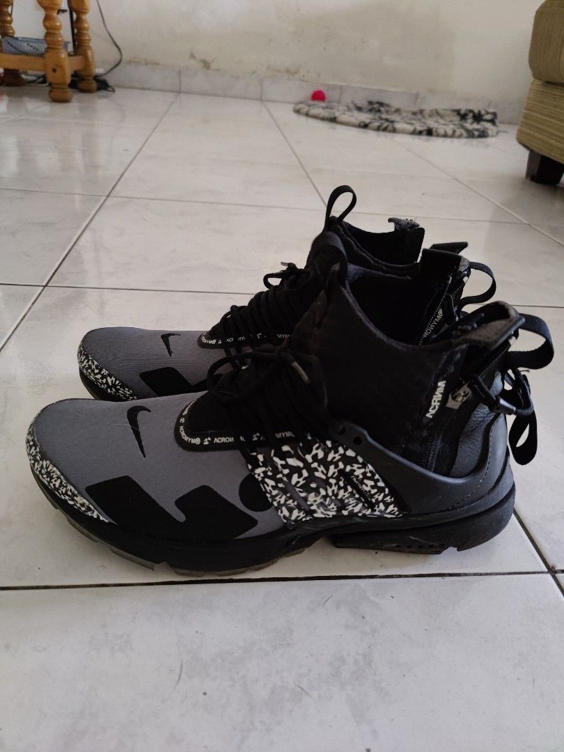 Acronym x air presto mid 'cool grey' sales
