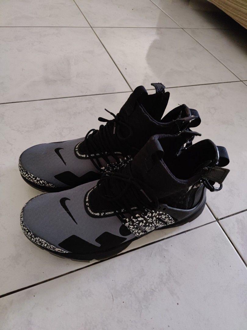 Nike x acronym air presto deals mid cool grey