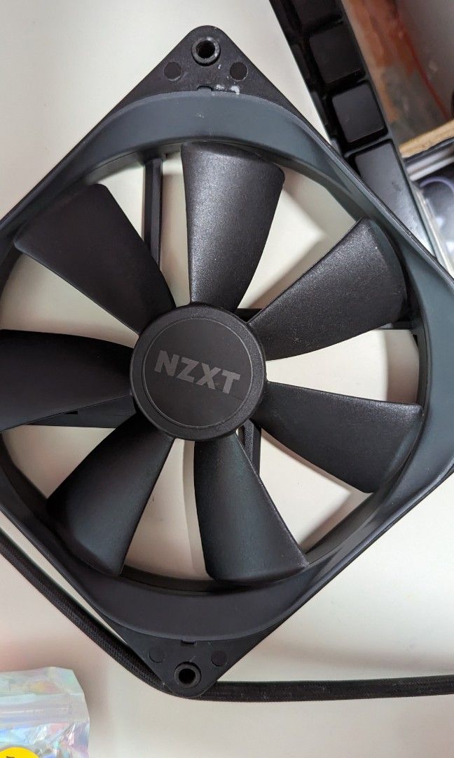 nzxt fan 140mm fluid dynamic bearing (RFAP140FP), for radiator, Computers & Tech, Parts