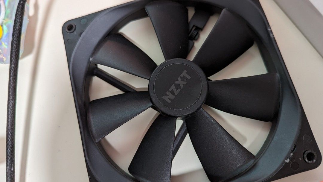 nzxt fan 140mm fluid dynamic bearing (RFAP140FP), for radiator, Computers & Tech, Parts