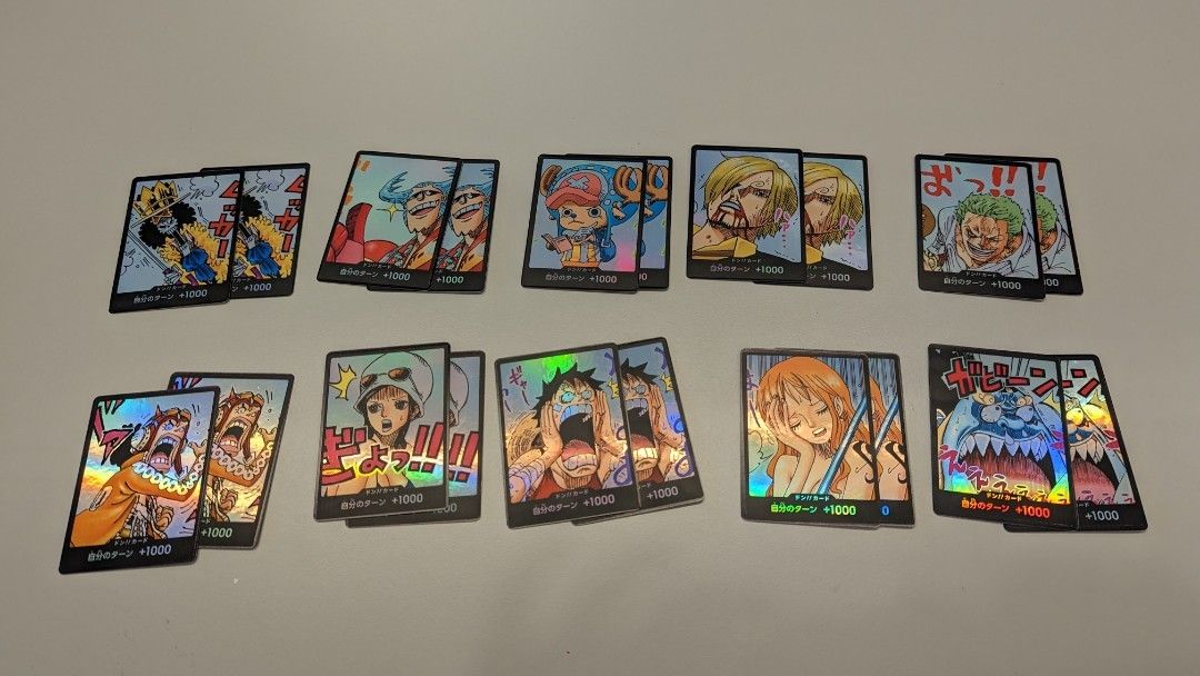 Hiatus] One Piece TCG Custom Holographic Don, Hobbies & Toys, Toys & Games  on Carousell