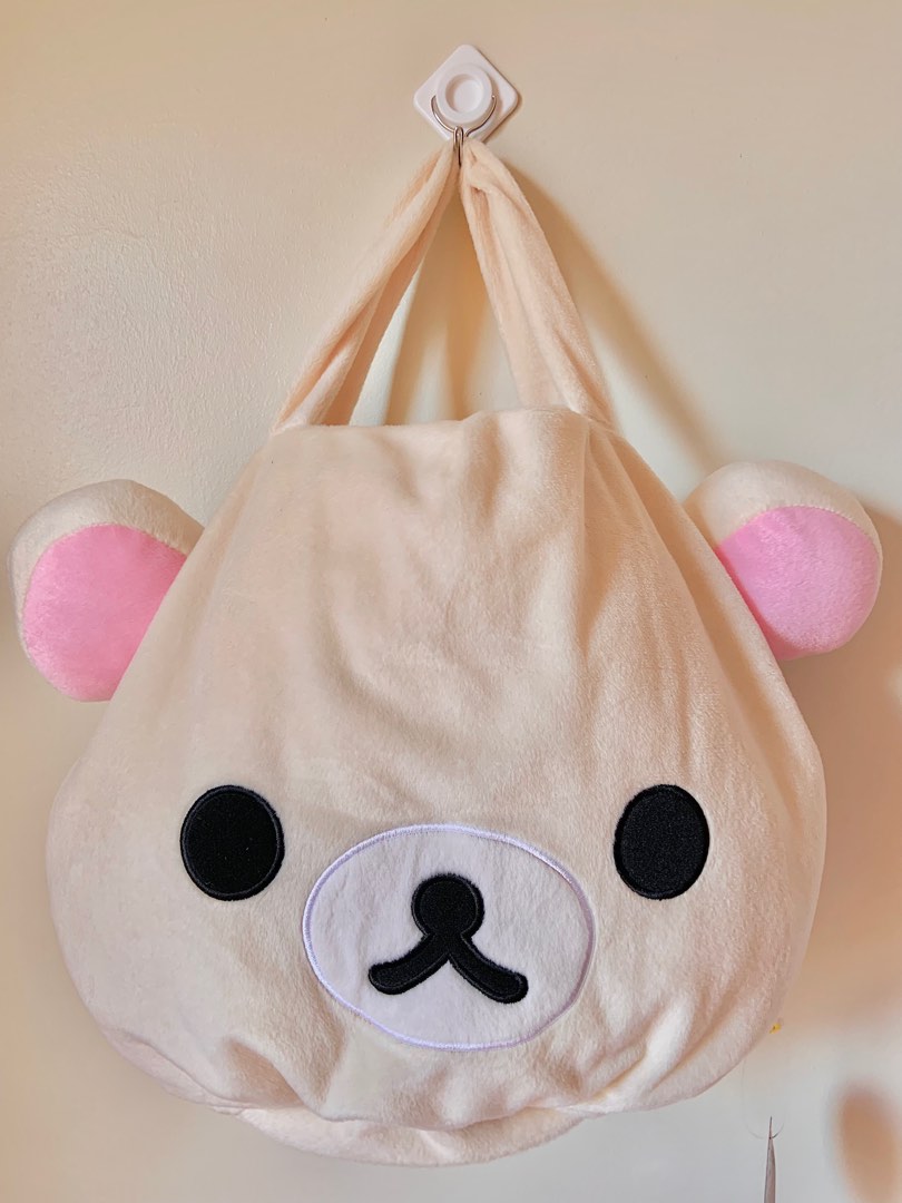 Original Korilakkuma Plush Bag, Hobbies & Toys, Toys & Games on Carousell