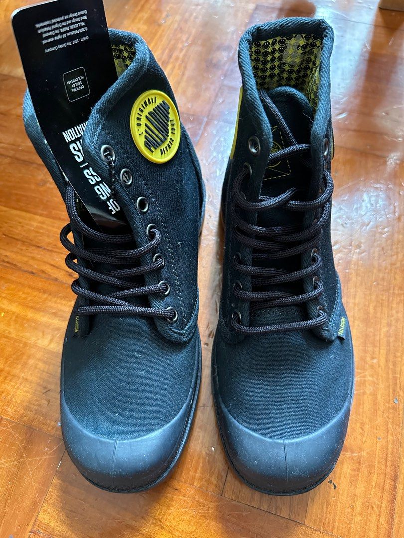 Smiley palladium boots top