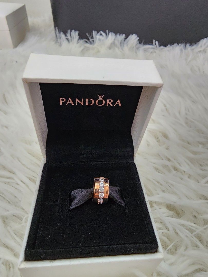 Pandora Bracelet and Charms rose gold series silver