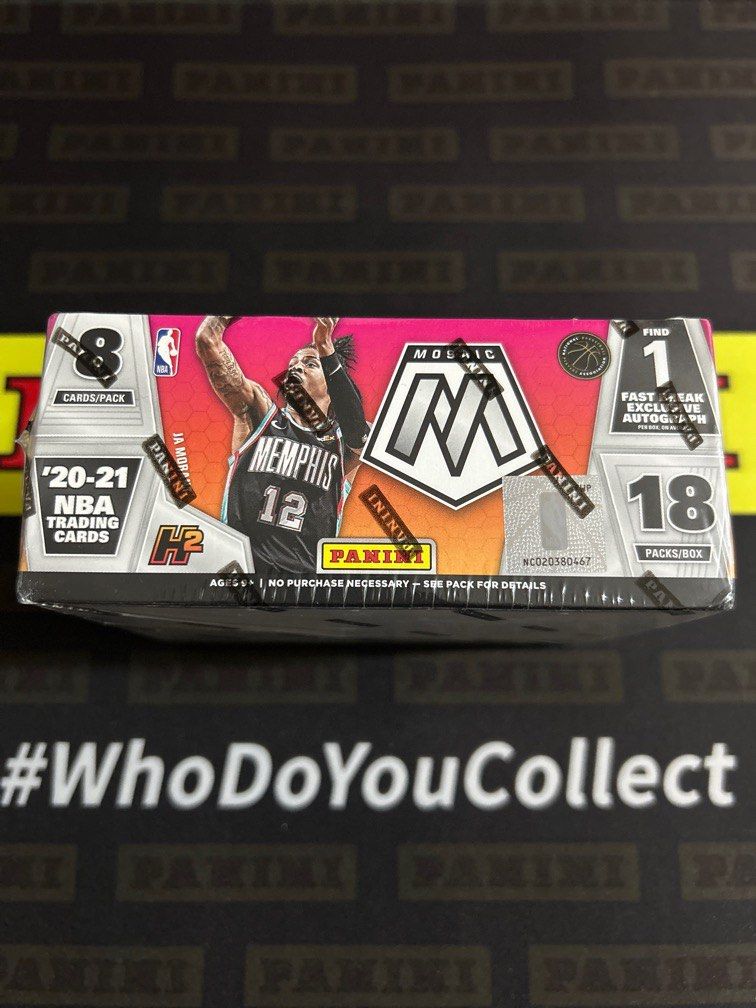 Panini Mosaic 2020 2021 NBA Basketball Fast Break Cards Box