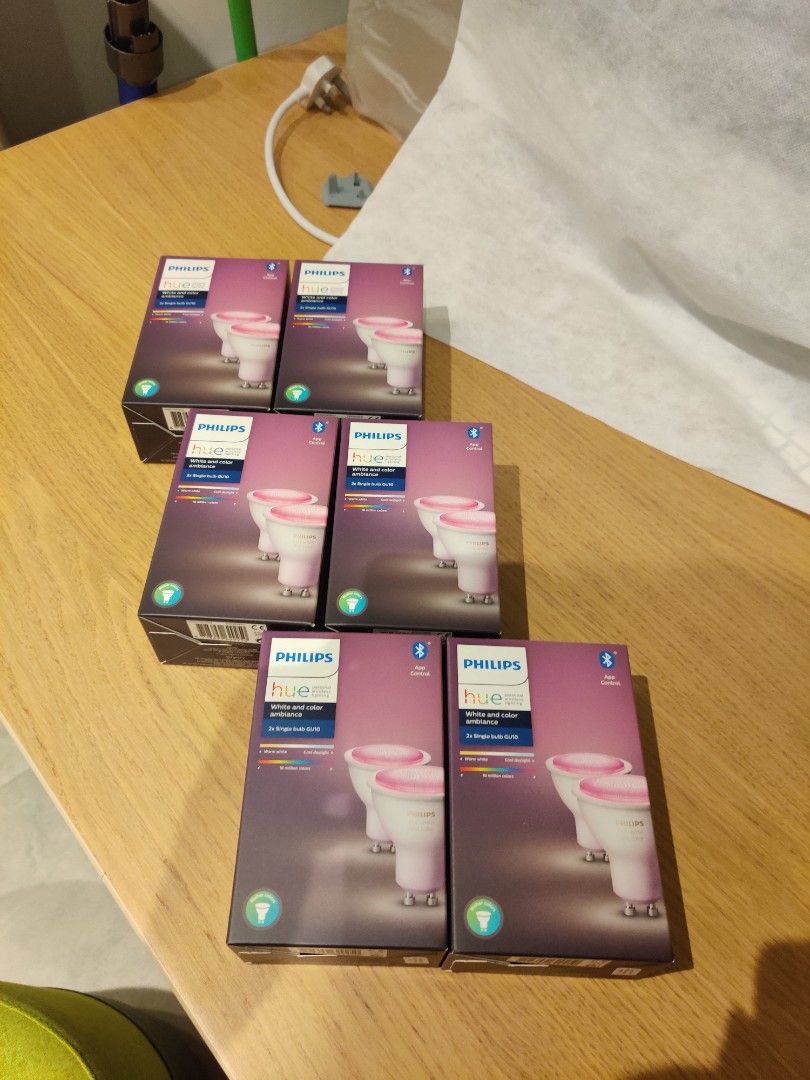 Philips Hue - White and Colour ambiance bulb GU10, Furniture & Home