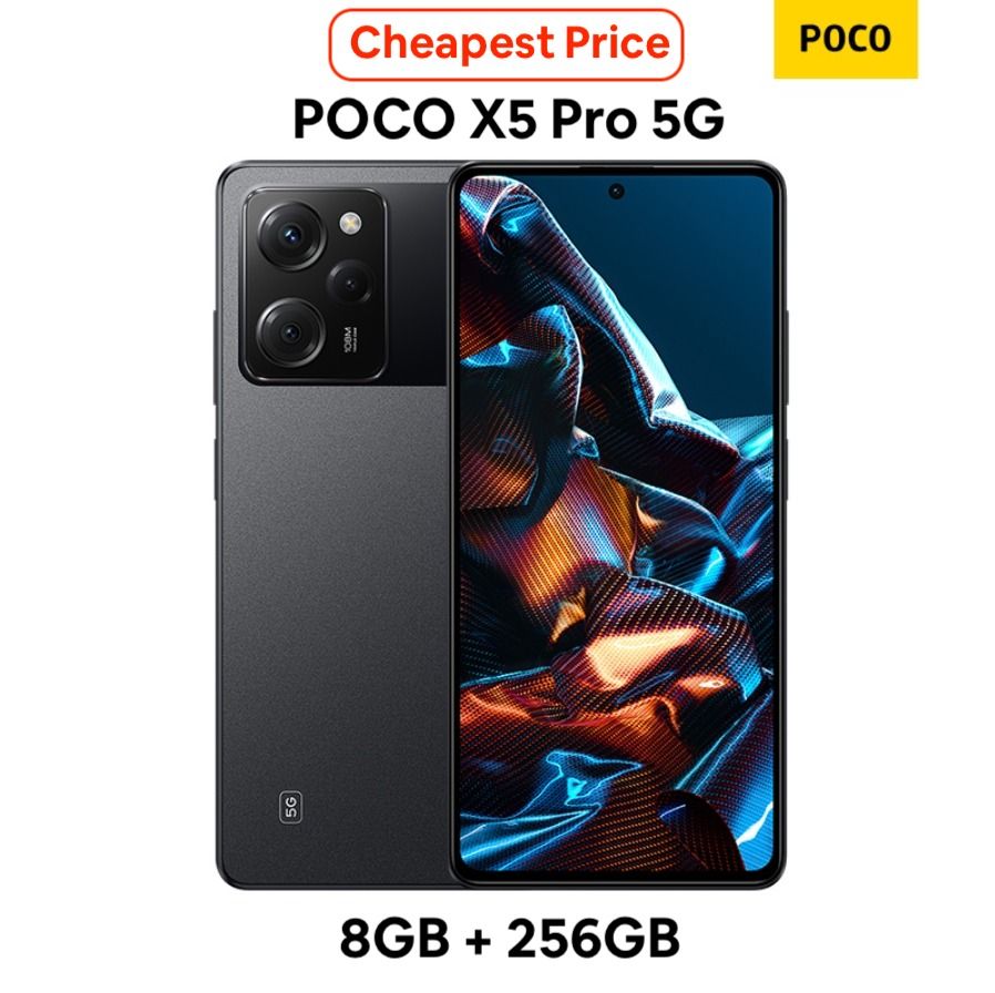 POCO X5 Pro 5G (Astral Black, 256 GB) (8 GB RAM) : : Electronics