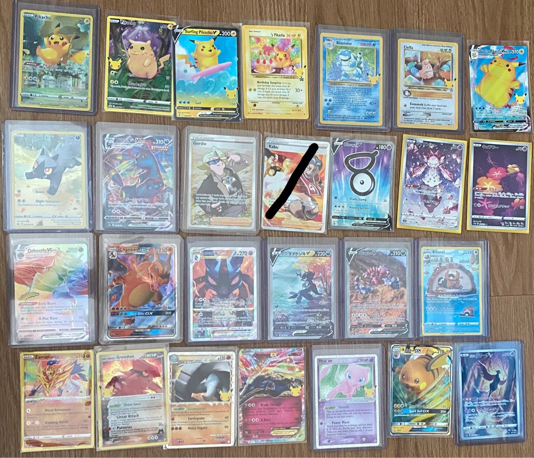 Pokemon cards V/Vmax/FA/GX/EX/tg, Hobbies & Toys, Toys & Games on Carousell