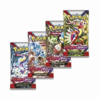 Pokemon TCG SV01 Scarlet & Violet Booster packs (Art set of 4)