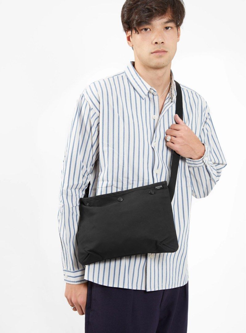 Porter Coppi Sacoche Shoulder Bag Black Men s Fashion Bags Sling Bags on Carousell