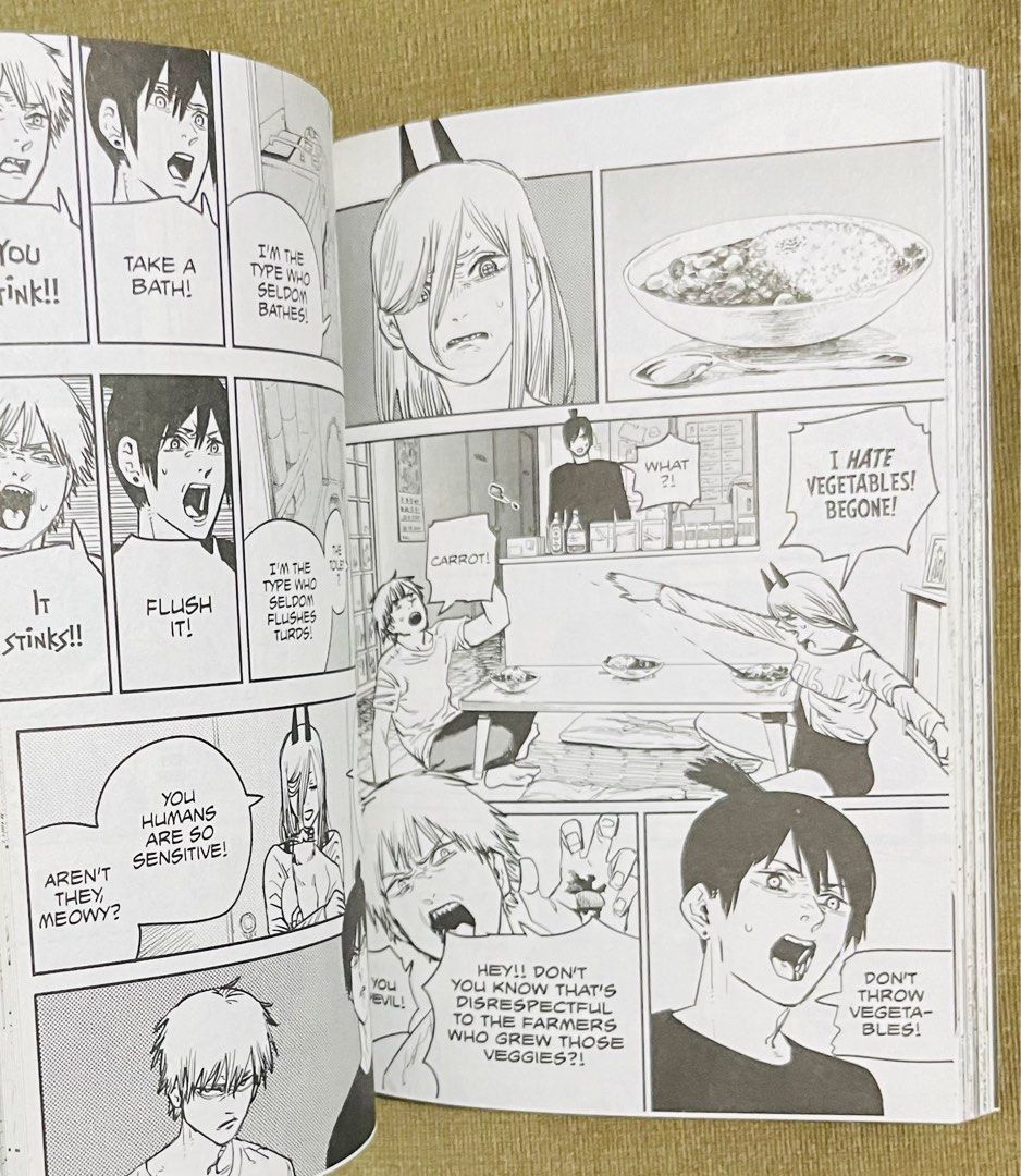 PRELOVED Chainsaw Man Mangas (VIZ Media 12) on Carousell