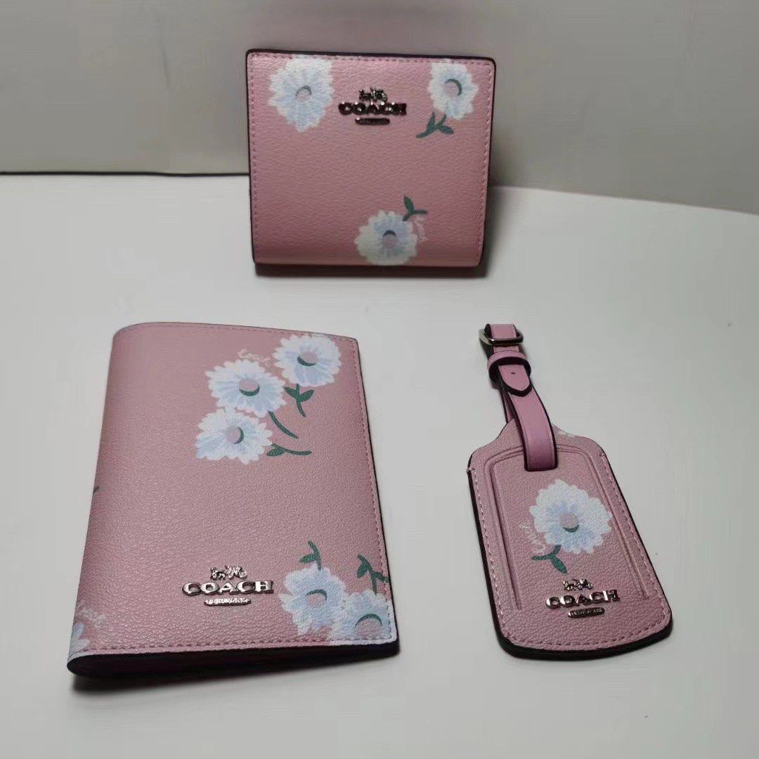 Coach passport holder women's on sale