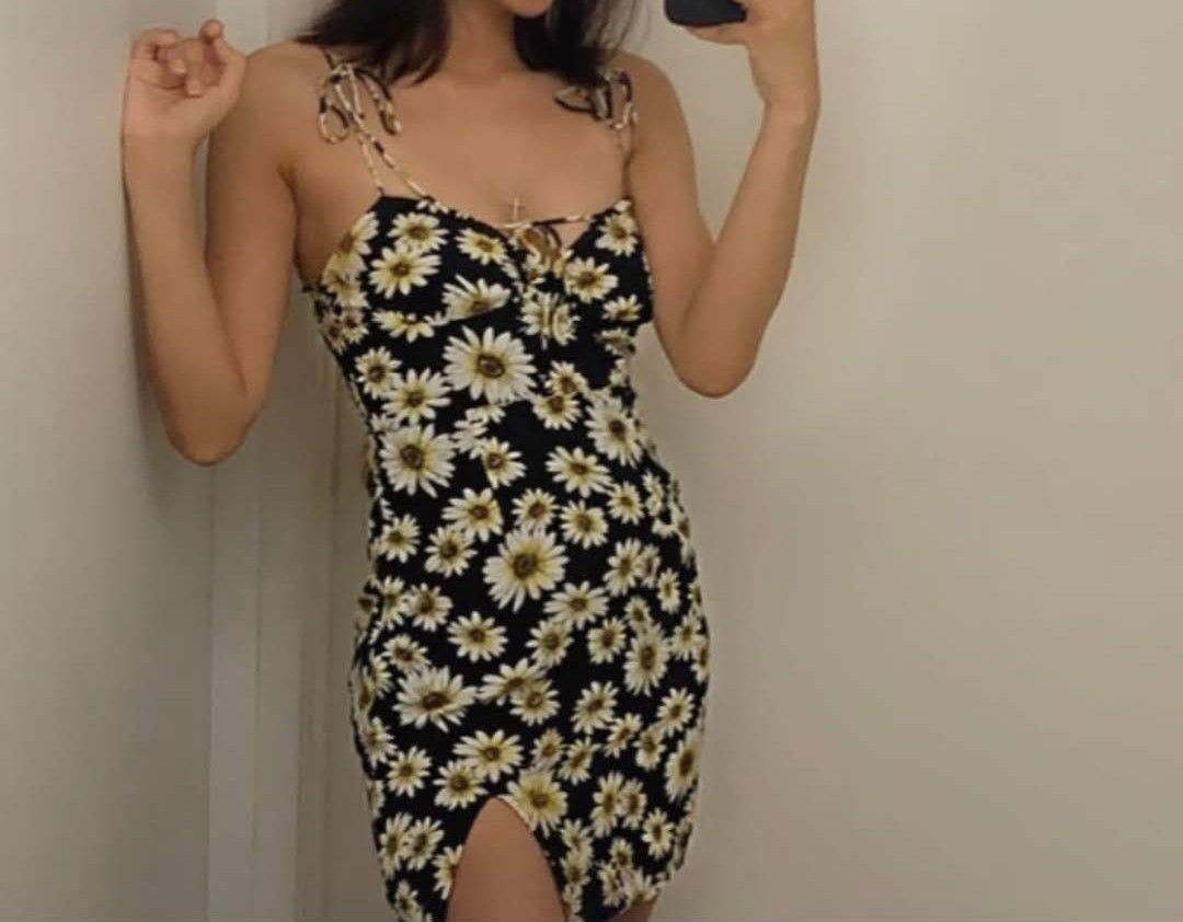strapless open back dress Book Of Love Mini Dress White main image 0