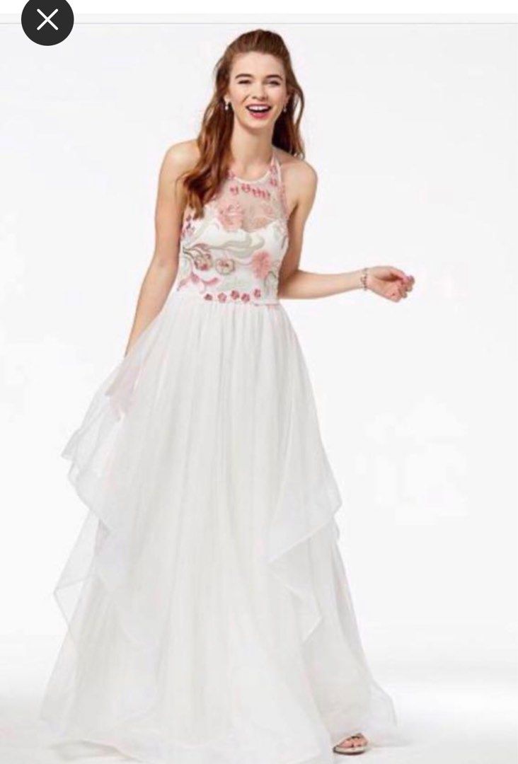 White junior prom best sale dresses