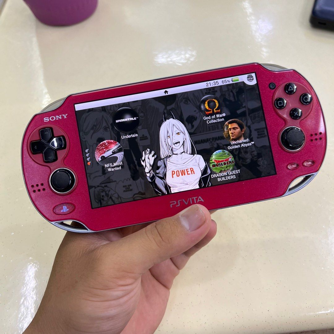 PS Vita 1000 64GB Henkaku, Video Gaming, Video Game Consoles