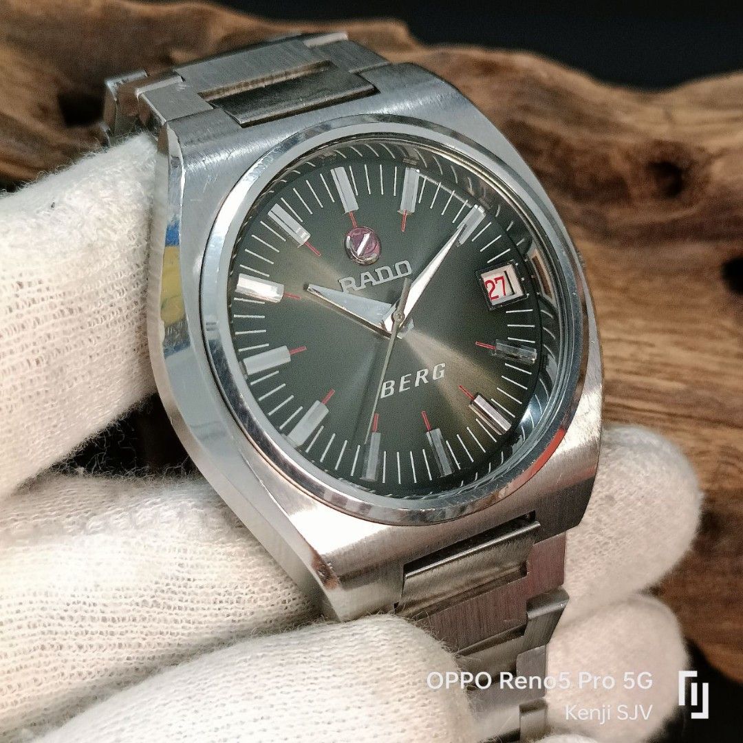 Rado black sales pearl
