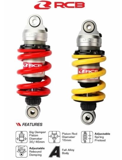 RCB Racing Boy MONOSHOCK ABSORBER S2 line 208MM SNIPER V1/V2/V3 & MX ...