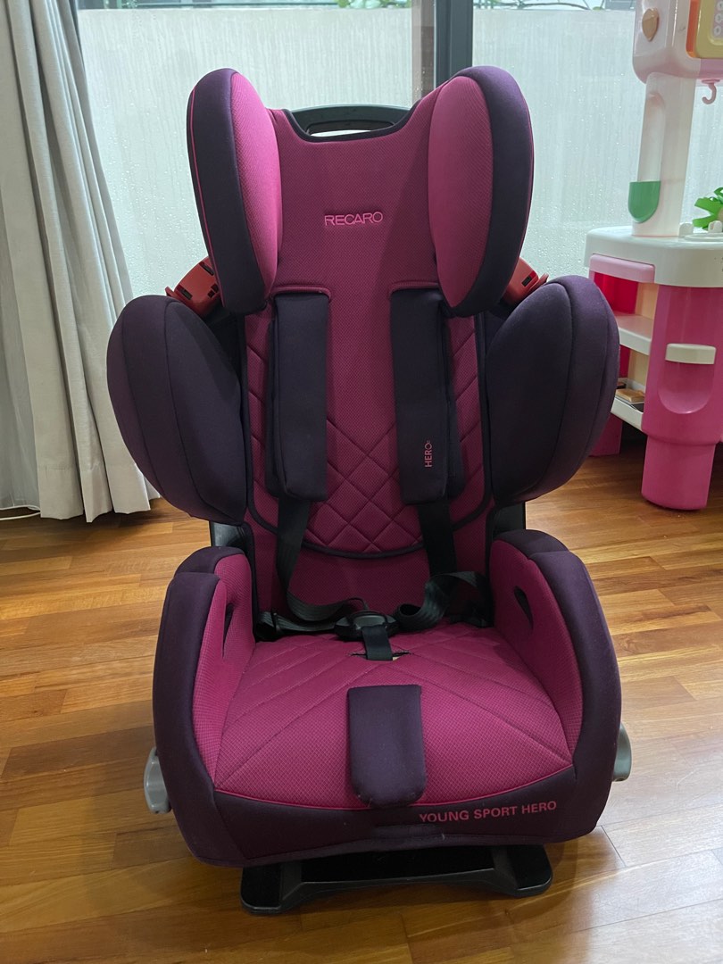 Recaro Young Sport Hero Child Car Seat Babies Kids Going Out