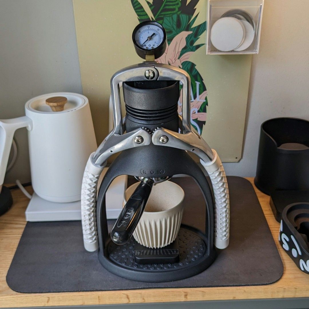 Rok Espresso GC Pro Manual Espresso Coffee Machine ( not delonghi flair 58 nespresso flair58