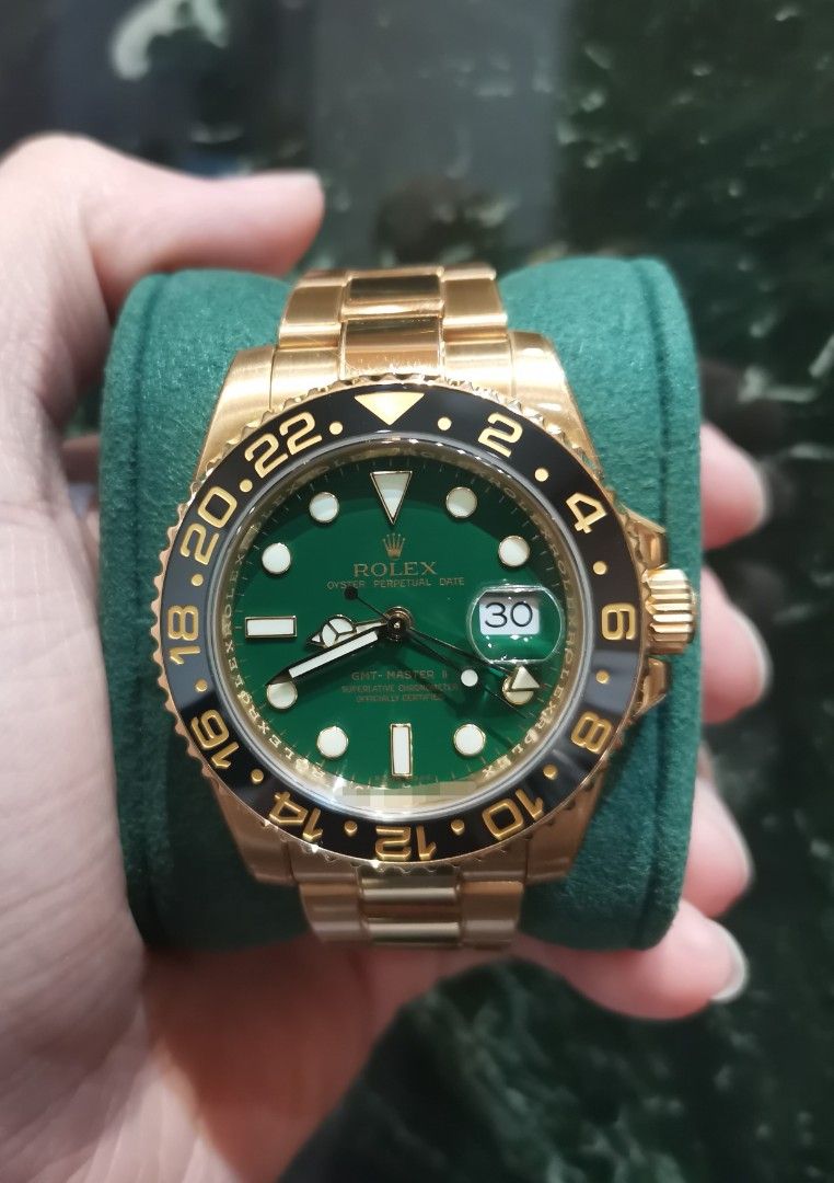 Gmt gold green online