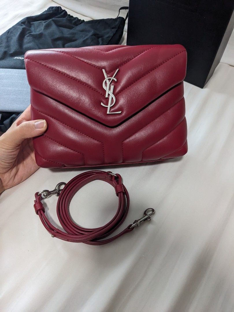 Saint Laurent Toy Loulou Red