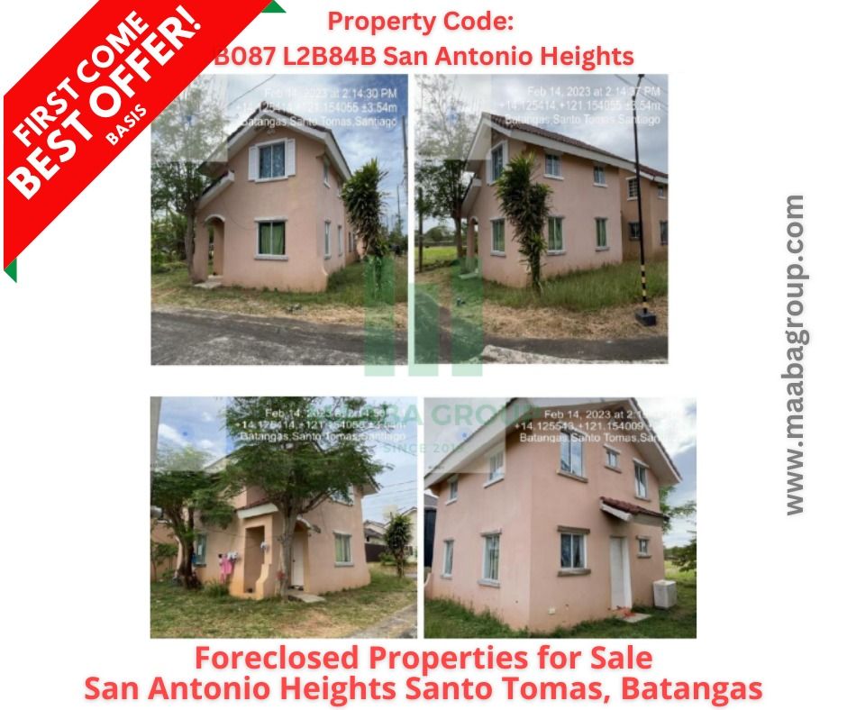 San Antonio Heights House for Sale in Santo Tomas Batangas on Carousell