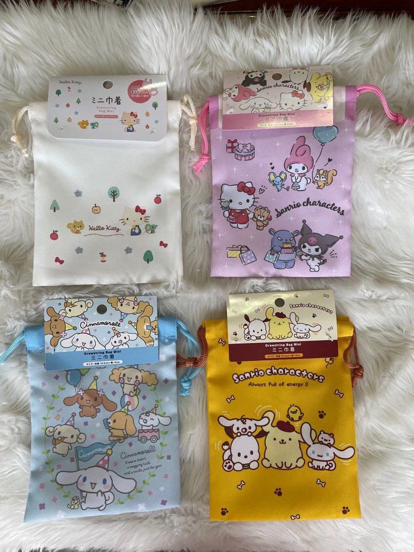 Sanrio 2024 drawstring bag