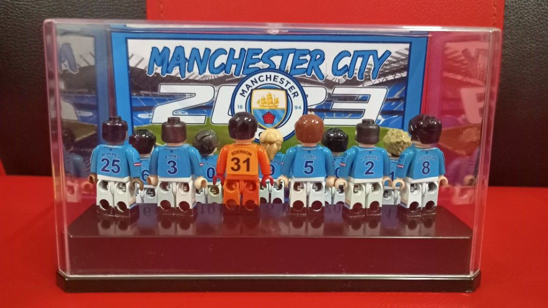 Man city cheap lego figures