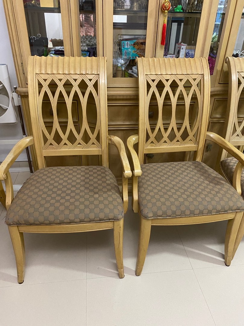 Set of 6 beautiful chairs, Furniture & Home Living, Furniture, Chairs