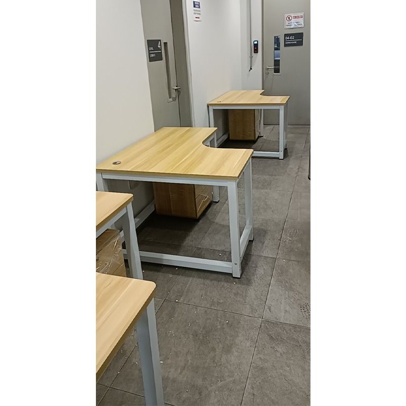 Simple utility corner Desk Office table, Furniture & Home Living ...