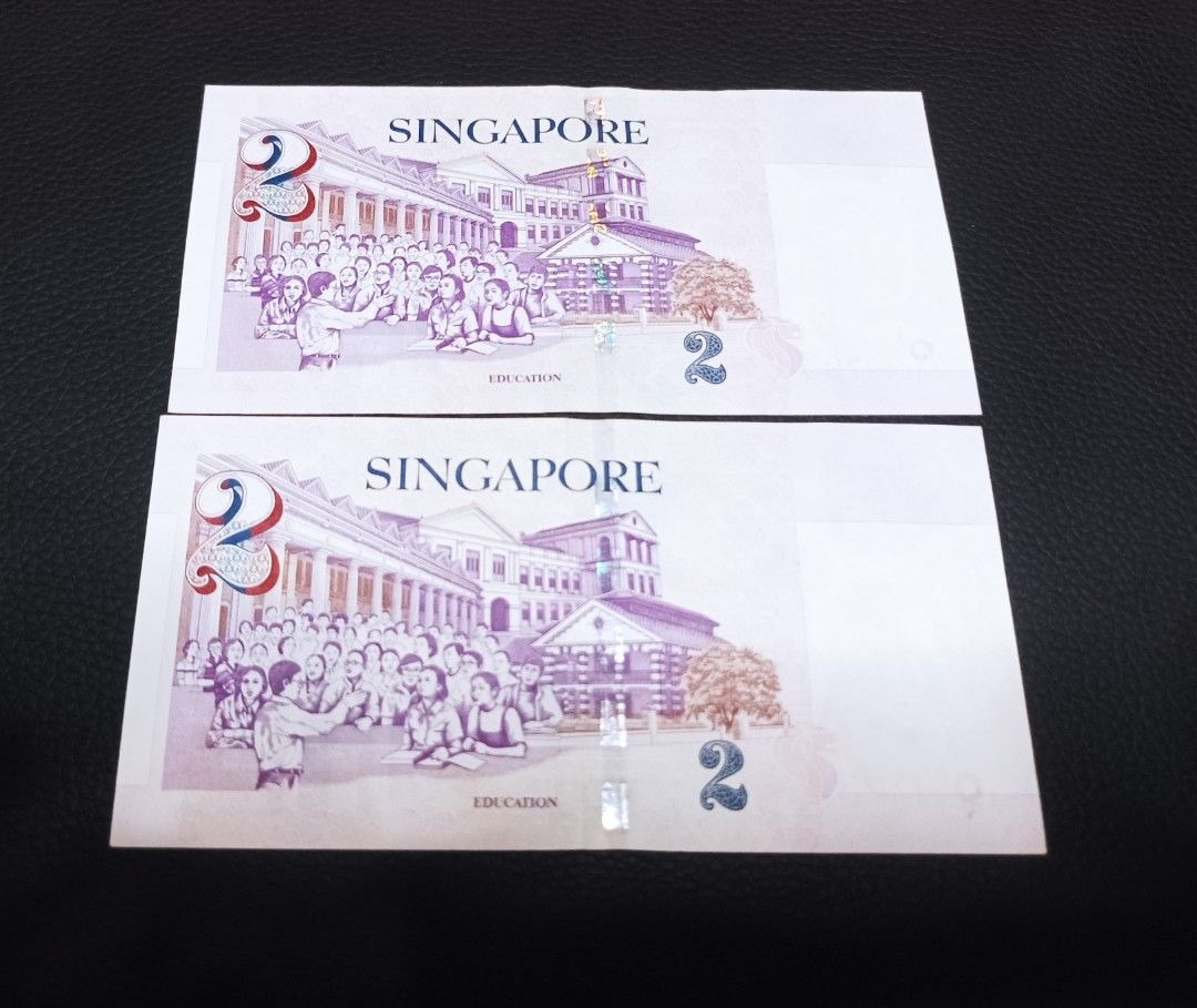 Singapore Portrait Series Paper $2(Signed by Lee Hsien Loong), Hobbies ...