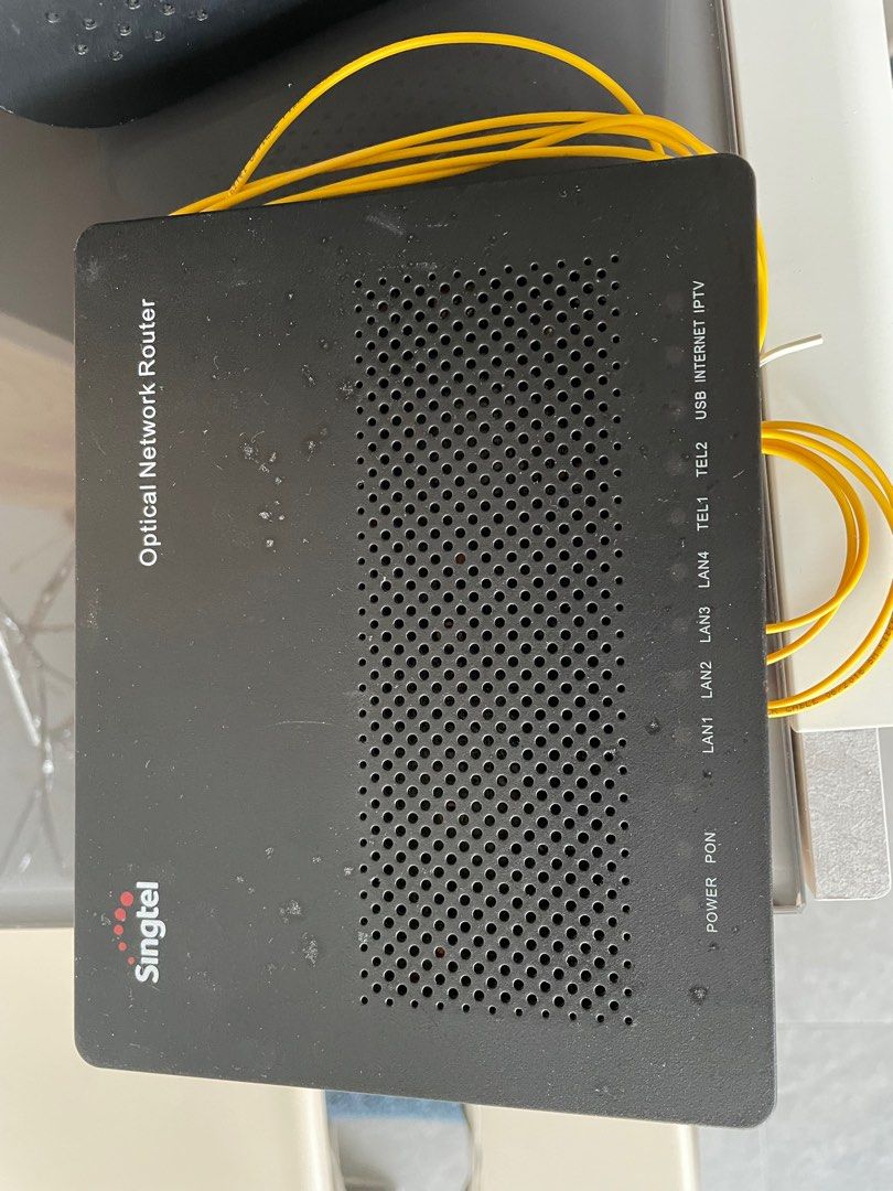 Singtel optic modem and router, Computers & Tech, Parts & Accessories ...