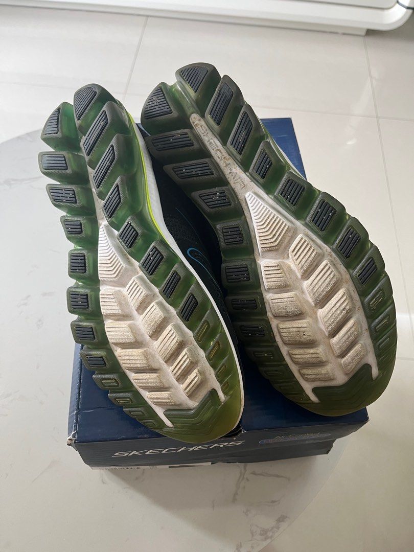 Skechers air cooled memory foam shoes, Men's Fashion, Footwear, Casual ...